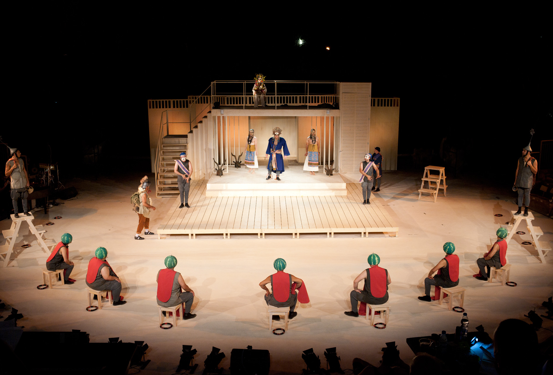 Στην τελική ευθεία προετοιμασιών η θεατρική παράσταση "Οι Αχαρνείς" (ΦΩΤΟ)