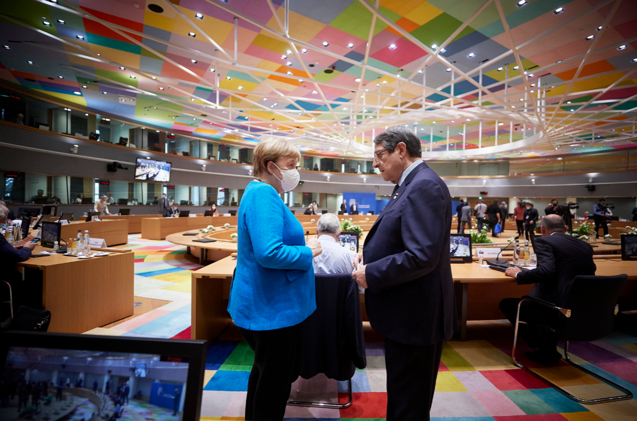 Συνάντηση Αναστασιάδη – Μέρκελ: Αντάλλαξαν απόψεις για τις τουρκικές προκλήσεις