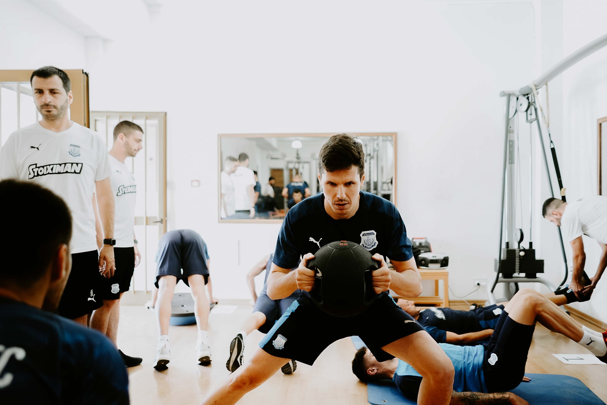 Γυμναστήριο και ρεπό για τους «κυανόλευκους» (ΦΩΤΟ)