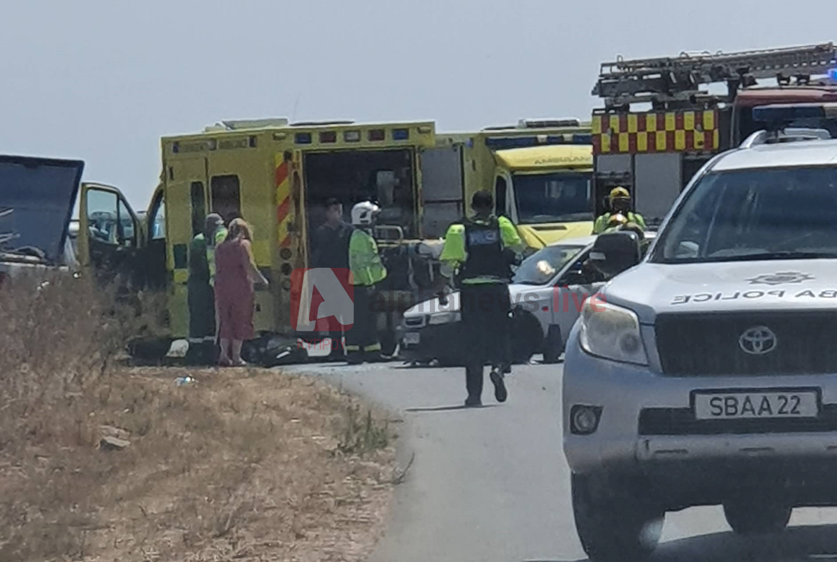 ΦΩΤΟ: Απεγκλωβισμός και σοβαρός τραυματισμός οδηγού μετά από τροχαίο ατύχημα