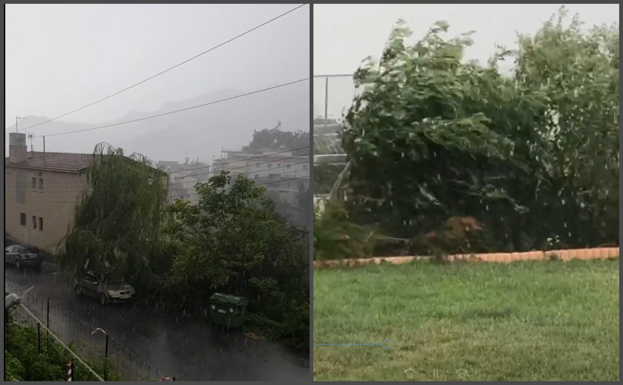 ΒΙΝΤΕΟ: Στο Τρόοδος καταιγίδες και στις άλλες περιοχές κίτρινη προειδοποίηση