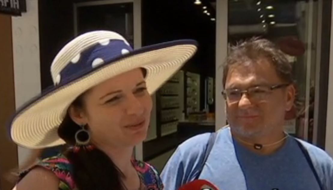 Χτύπησε "κόκκινο" ο υδράργυρος αλλά…το απολαμβάνουν οι τουρίστες (BINTEO)