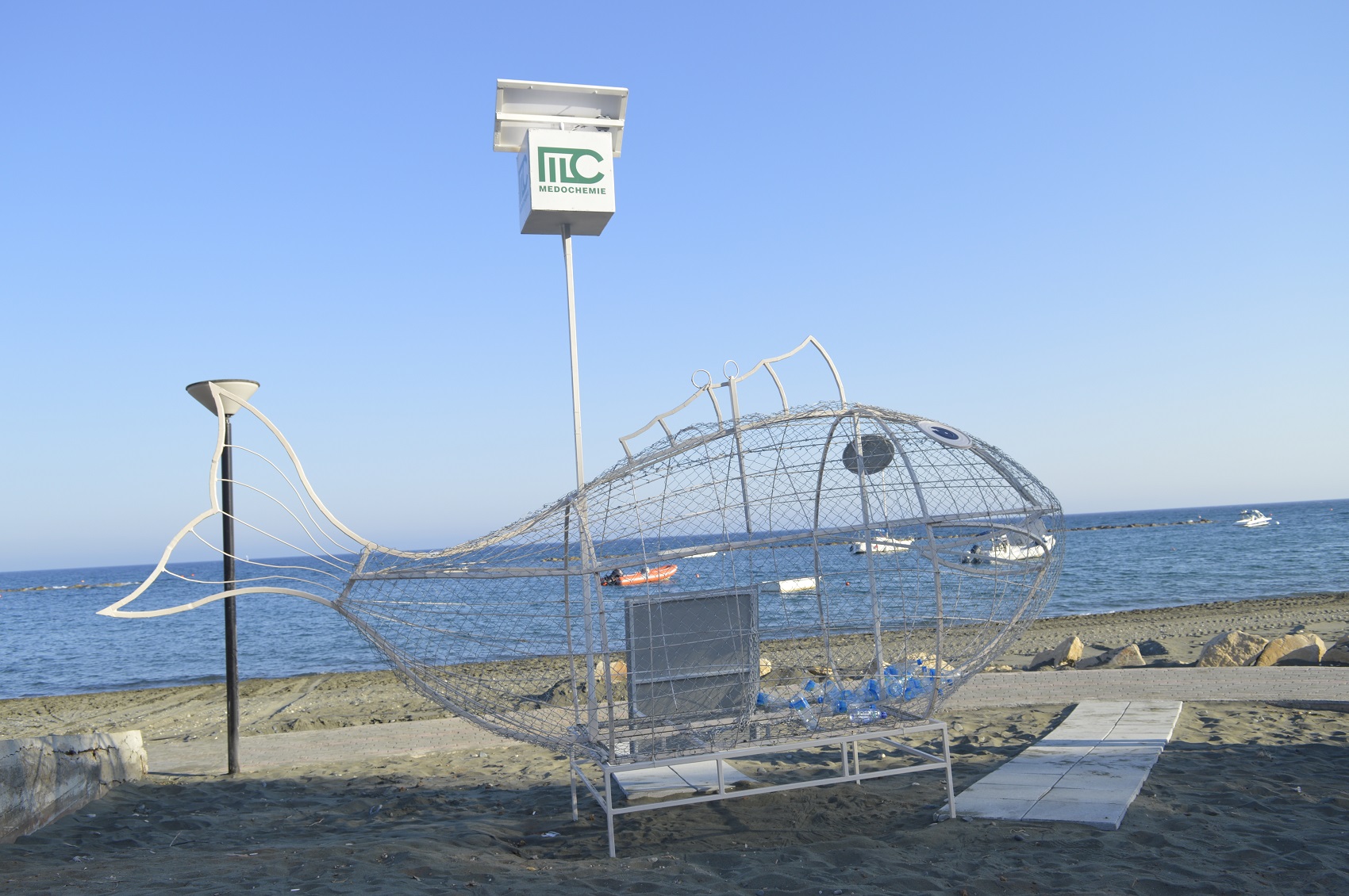 Στην παραλία «Ονήσιλος» το νέο έργο τέχνης της Medochemie
