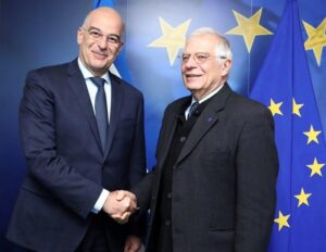 Τηλεφωνική επικοινωνία Δένδια-Μπορέλ για τις τουρκικές προκλήσεις