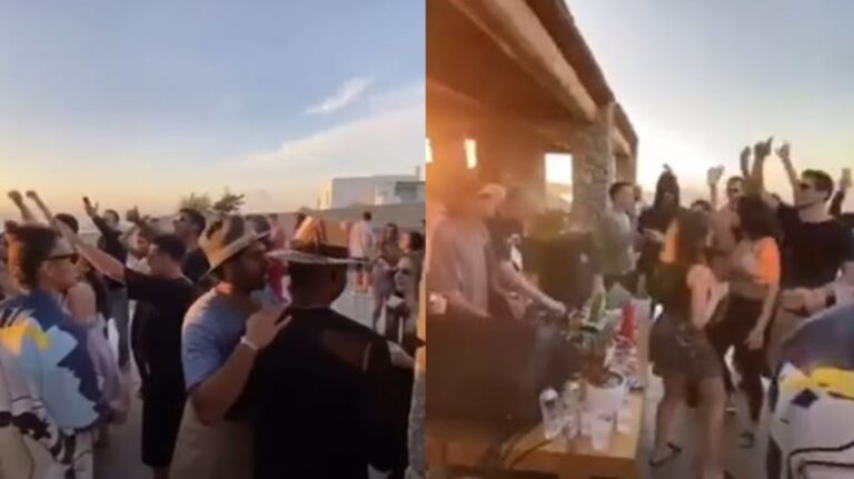 Aνταπόκριση από τη Μύκονο: Και Κύπριοι ανάμεσα στους θαμώνες των γεμάτων κλαμπ