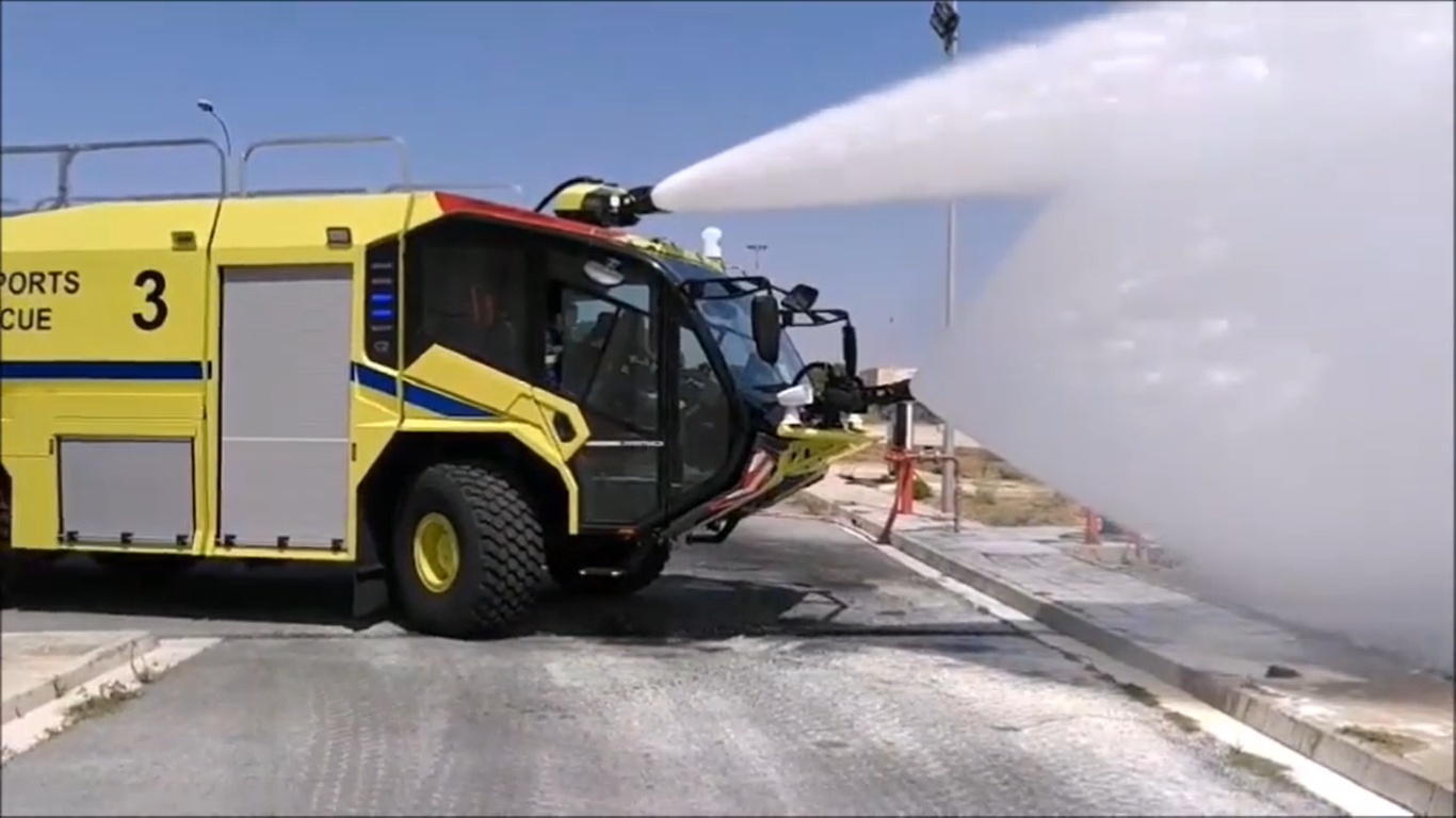 ΒΙΝΤΕΟ: Αυτά είναι τα νέα αποκτήματα της Πυροσβεστικής για το αεροδρόμιο