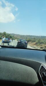 Σε περιπολικό προσέκρουσε ο Μητροπολίτης Πάφου (ΦΩΤΟ)