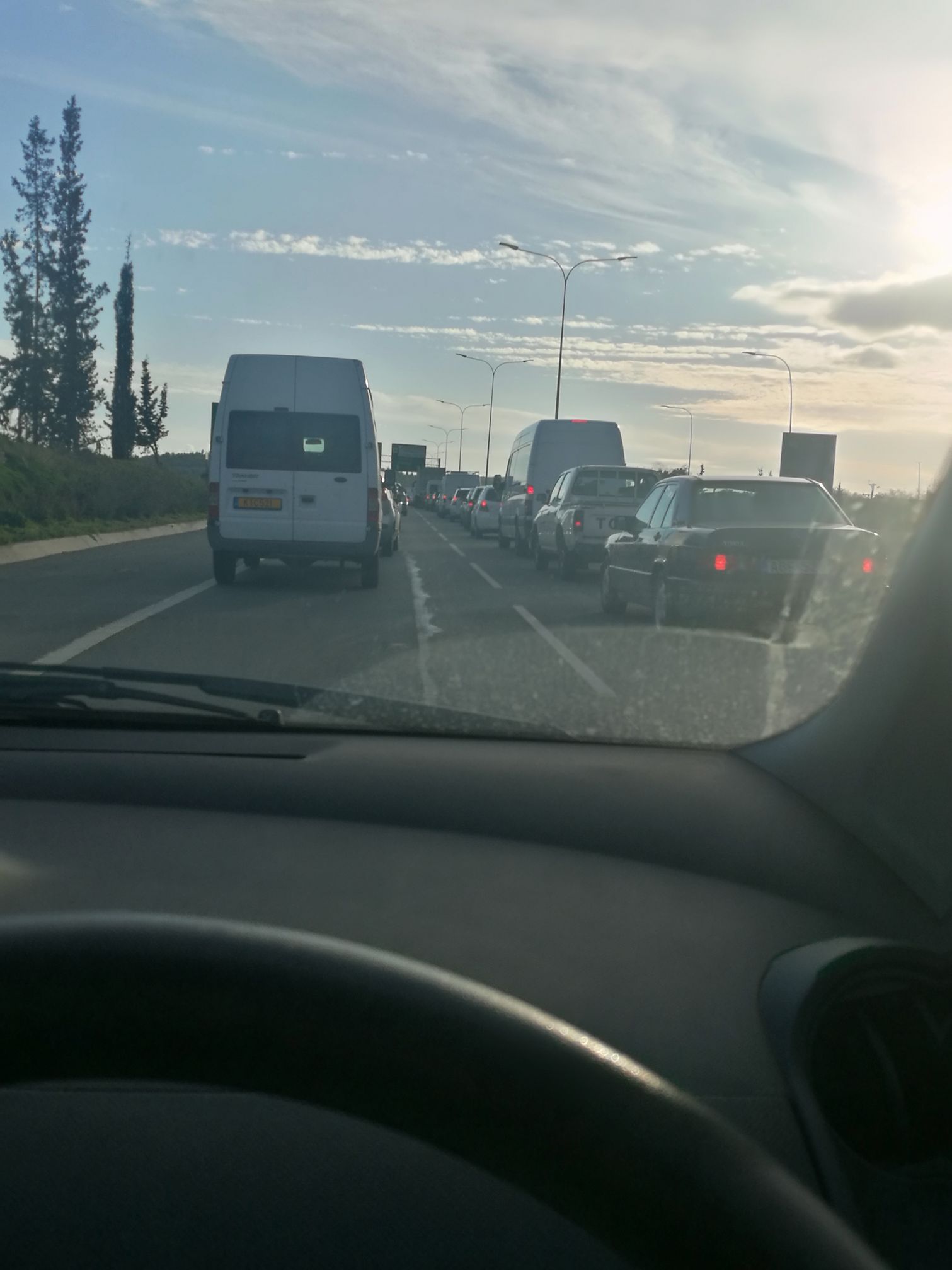 Πυκνή τροχαία κίνηση στον αυτοκινητόδρομο Αγίας Νάπας – Λάρνακας