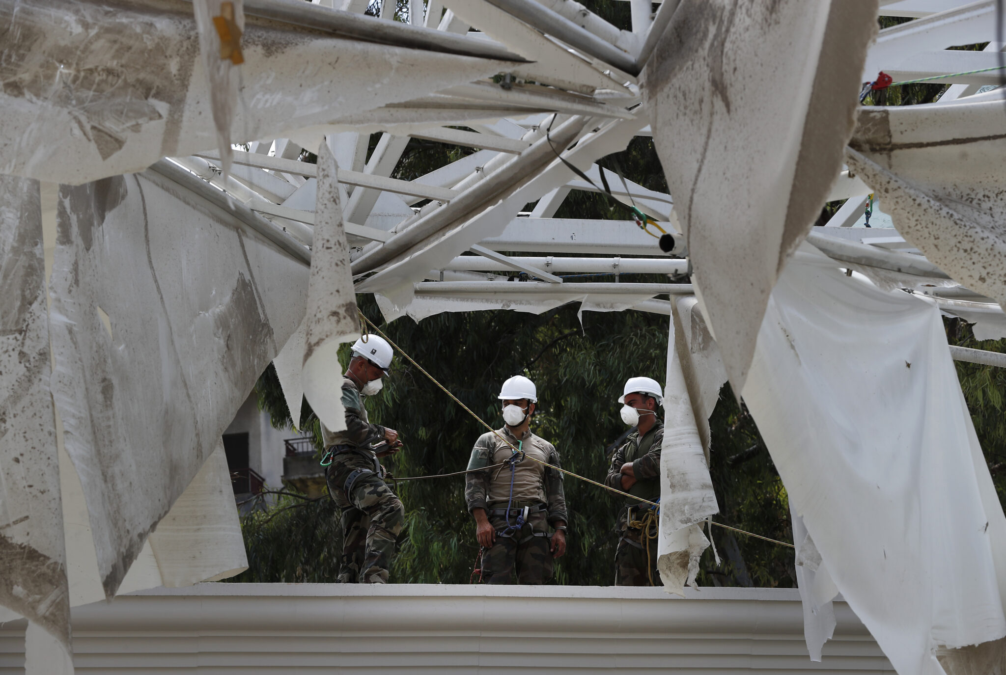Βηρυτός: Τρομερές ελλείψεις σε οικοδομικά υλικά (ΒΙΝΤΕΟ)