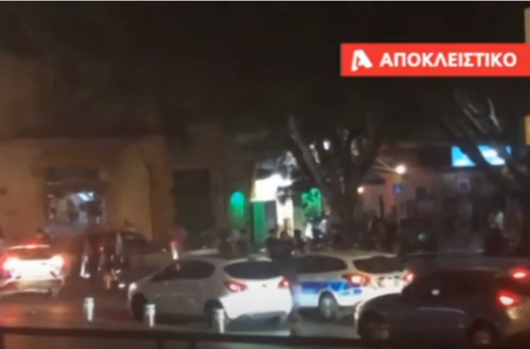 Άλλη μια νύχτα έντασης και επεισοδίων στην οδό Λήδρας (ΒΙΝΤΕΟ)
