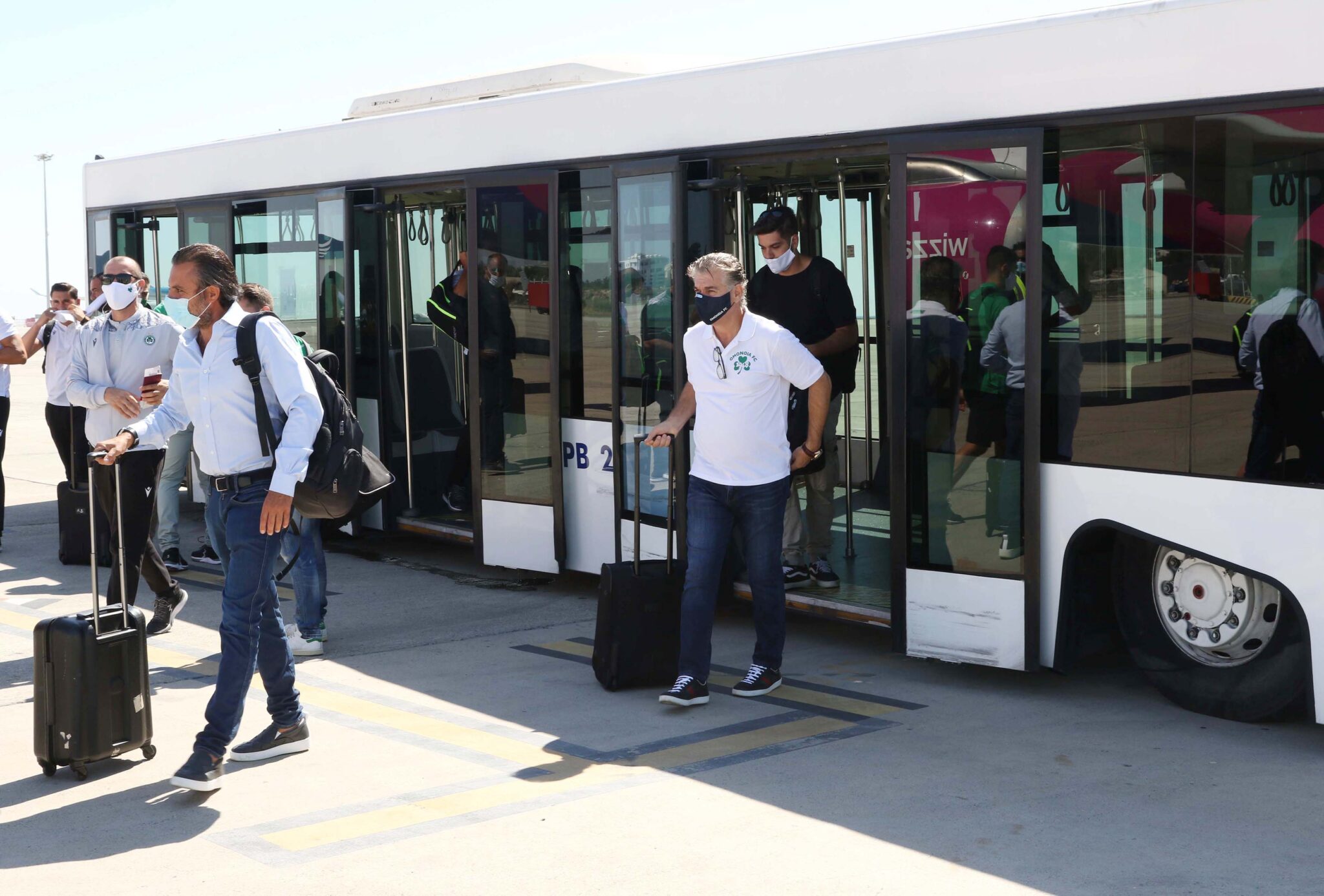 Έφτασε στην Αρμενία η Ομόνοια (ΦΩΤΟ & BINTEO)