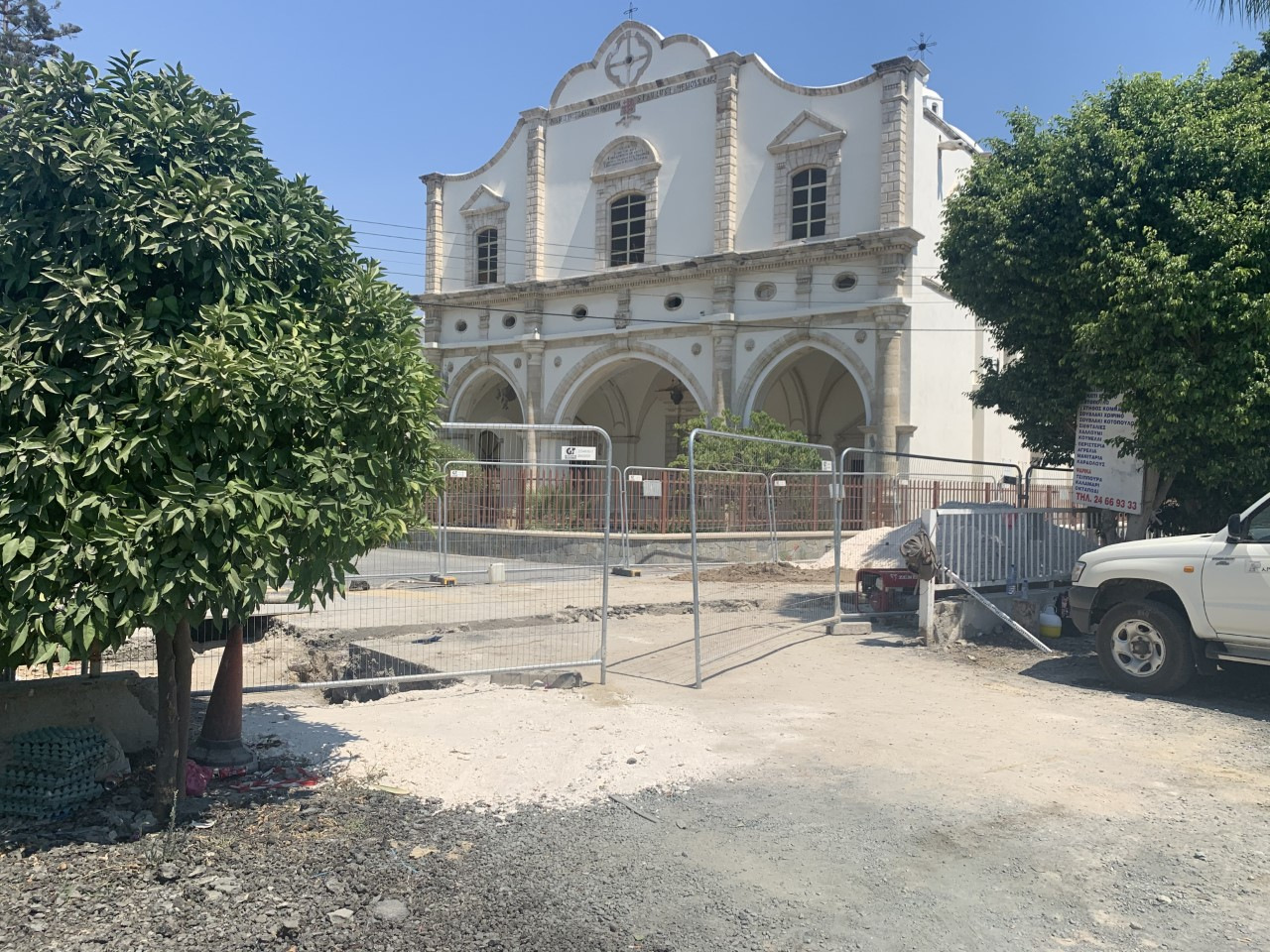 Τα έργα για το αποχετευτικό ανέδειξαν την καρδιά της Μεσαιωνικής Λάρνακας