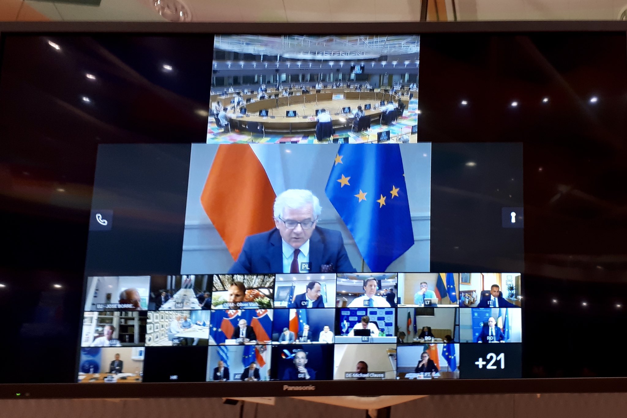 Είδαν εικόνες από το Oruc Reis, εξέφρασαν αλληλεγγύη αλλά δεν συζήτησαν κυρώσεις