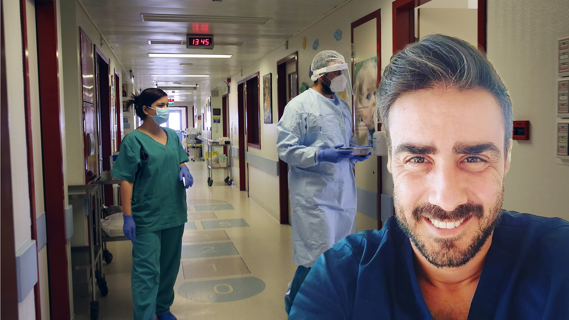 Ο πολύτεκνος γιατρός που βρίσκεται μακριά από το σπίτι του εδώ και πέντε μήνες