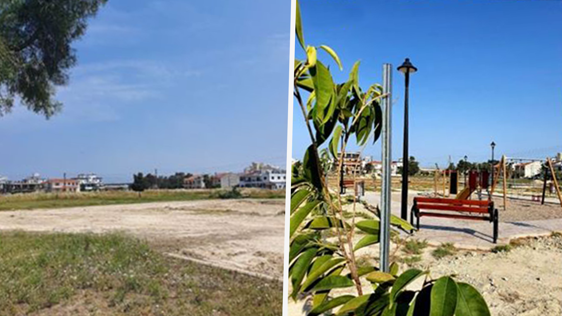 «Ασυνείδητοι» βανδάλισαν πάρκο στη Λάρνακα πριν καν εγκαινιαστεί