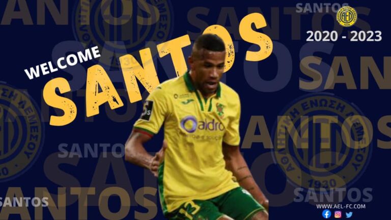 Επίσημο: Μπρούνο Σάντος τριετίας στην ΑΕΛ