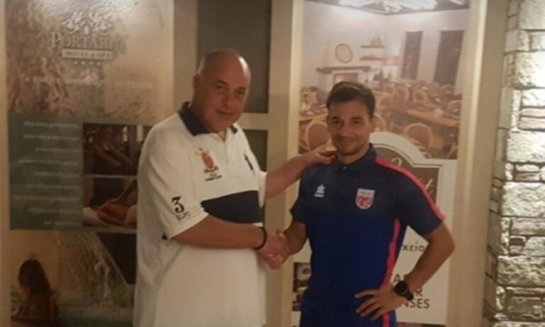 Υπέγραψε στο Βόλο ο Σωτήρης Νίνης