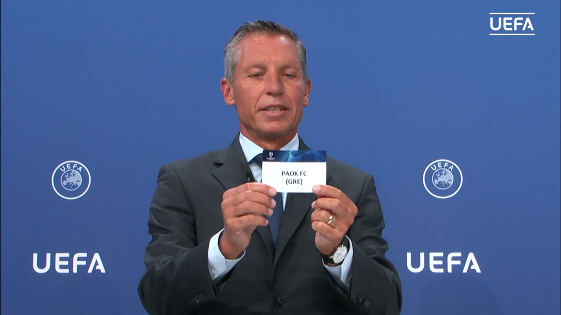 Με Μπενφίκα ο ΠΑΟΚ στον τρίτο προκριματικό του Champions League