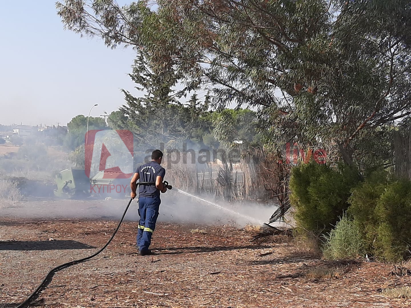 Καρέ καρέ η επιχείρηση κατάσβεσης πυρκαγιάς στα Λατσιά (ΒΙΝΤΕΟ&ΦΩΤΟ)