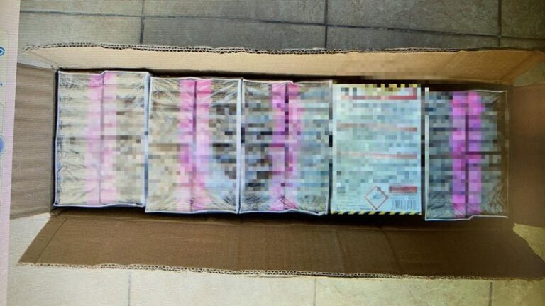 ΦΩΤΟ: "Τσάκωσαν" 24χρονο με δεκάδες πυροτεχνήματα και χιλιάδες κροτίδες