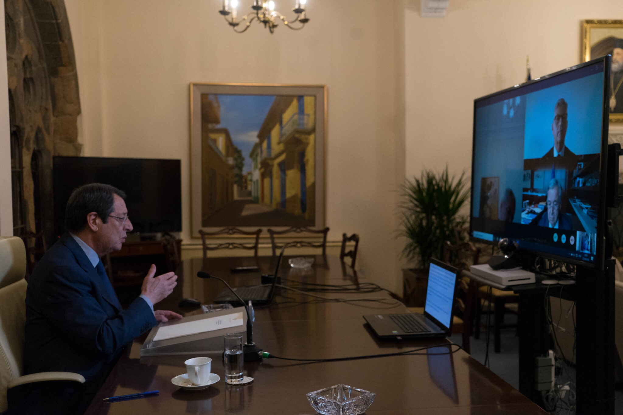 Θα προβεί σε παραστάσεις προς την Τουρκία για τερματισμό των απειλών ο Γκουτέρες