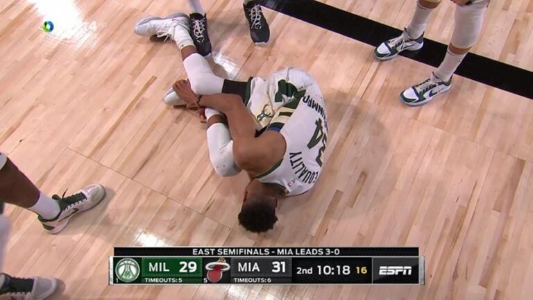 Ξανά άτυχος ο Γιάννης, αποχώρησε τραυματίας