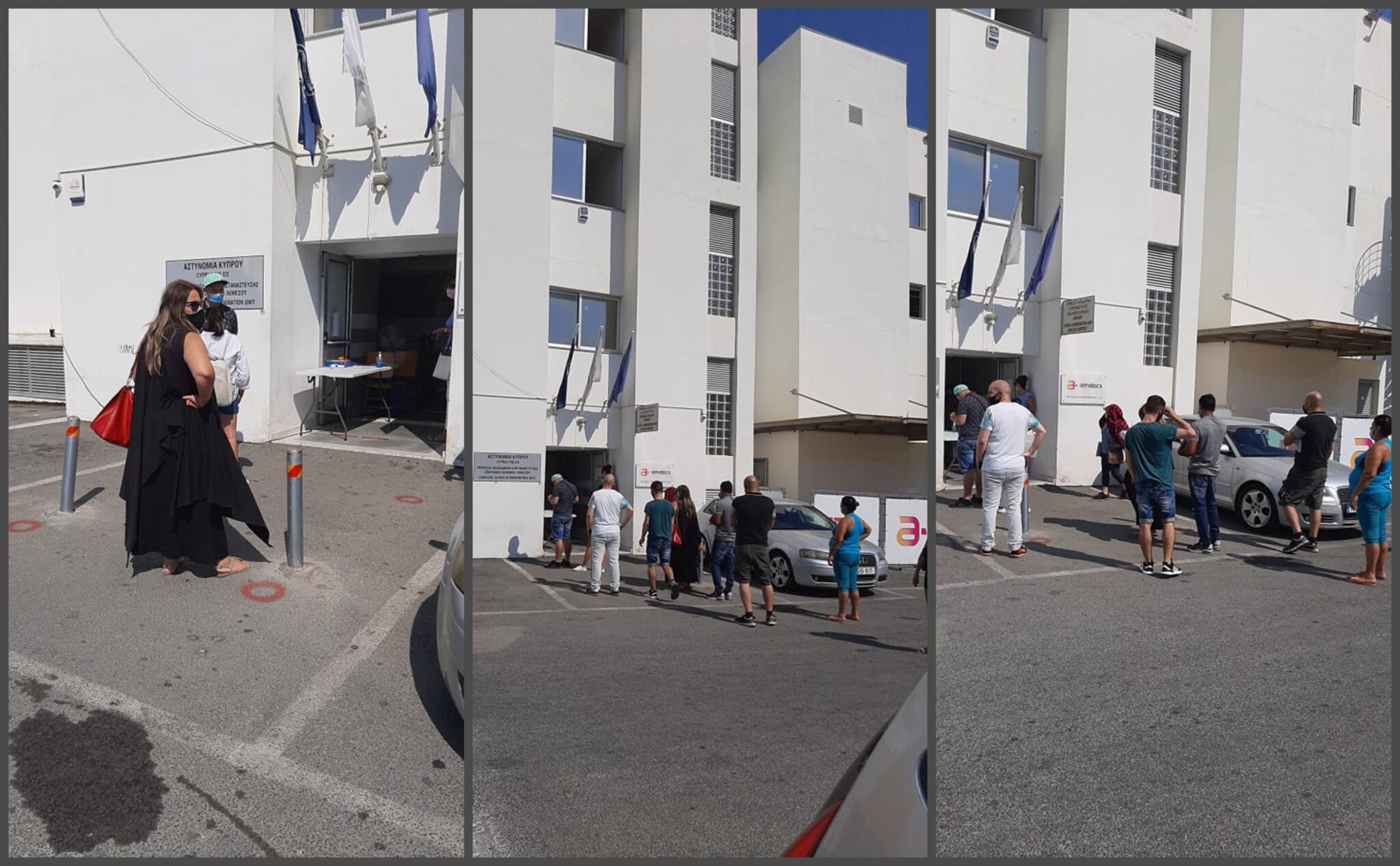 Oυρές πολιτών κάτω από τον ήλιο σε Επαρχιακό Κλιμάκιο της Υπηρεσίας Αλλοδαπών