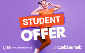 WOW Φοιτητική Προσφορά από την Cablenet!