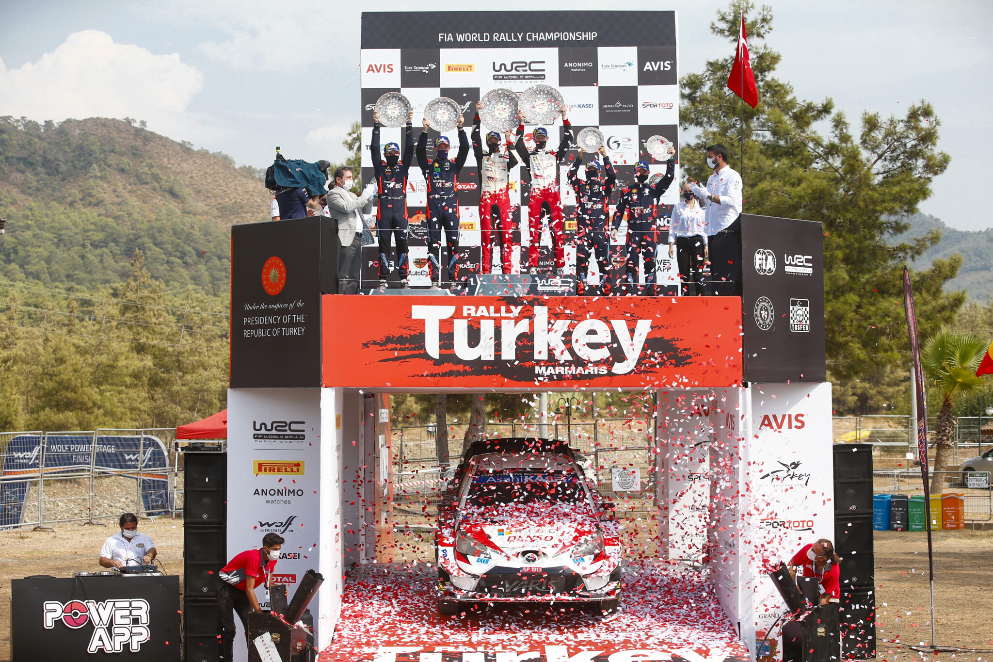 Θρίαμβος της ομάδας TOYOTA GAZOO Racing στο ράλι Τουρκίας