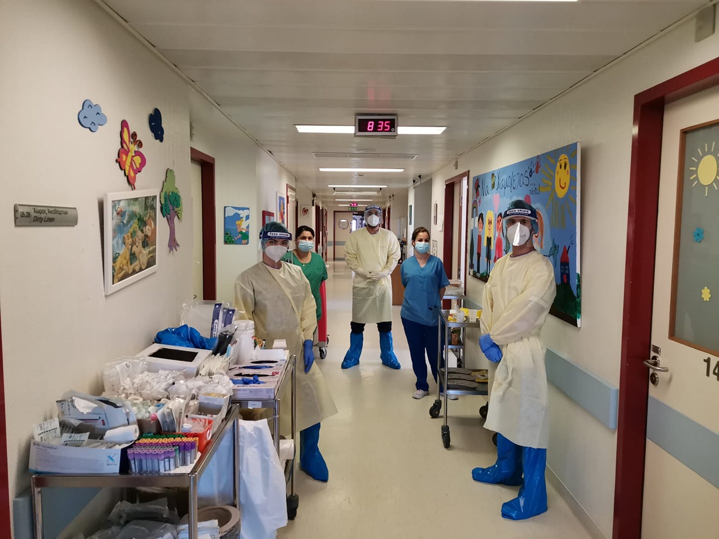 Πανέτοιμη η ομάδα COVID στο Νοσοκομείο Αναφοράς αλλά "δεν θέλει να μας γνωρίσει"