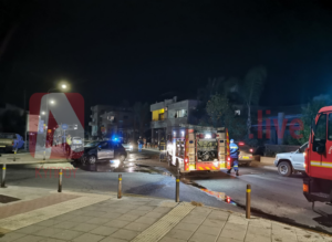 ΒΙΝΤΕΟ: Όχημα προσέκρουσε σε τοίχο και τυλίχθηκε στις φλόγες