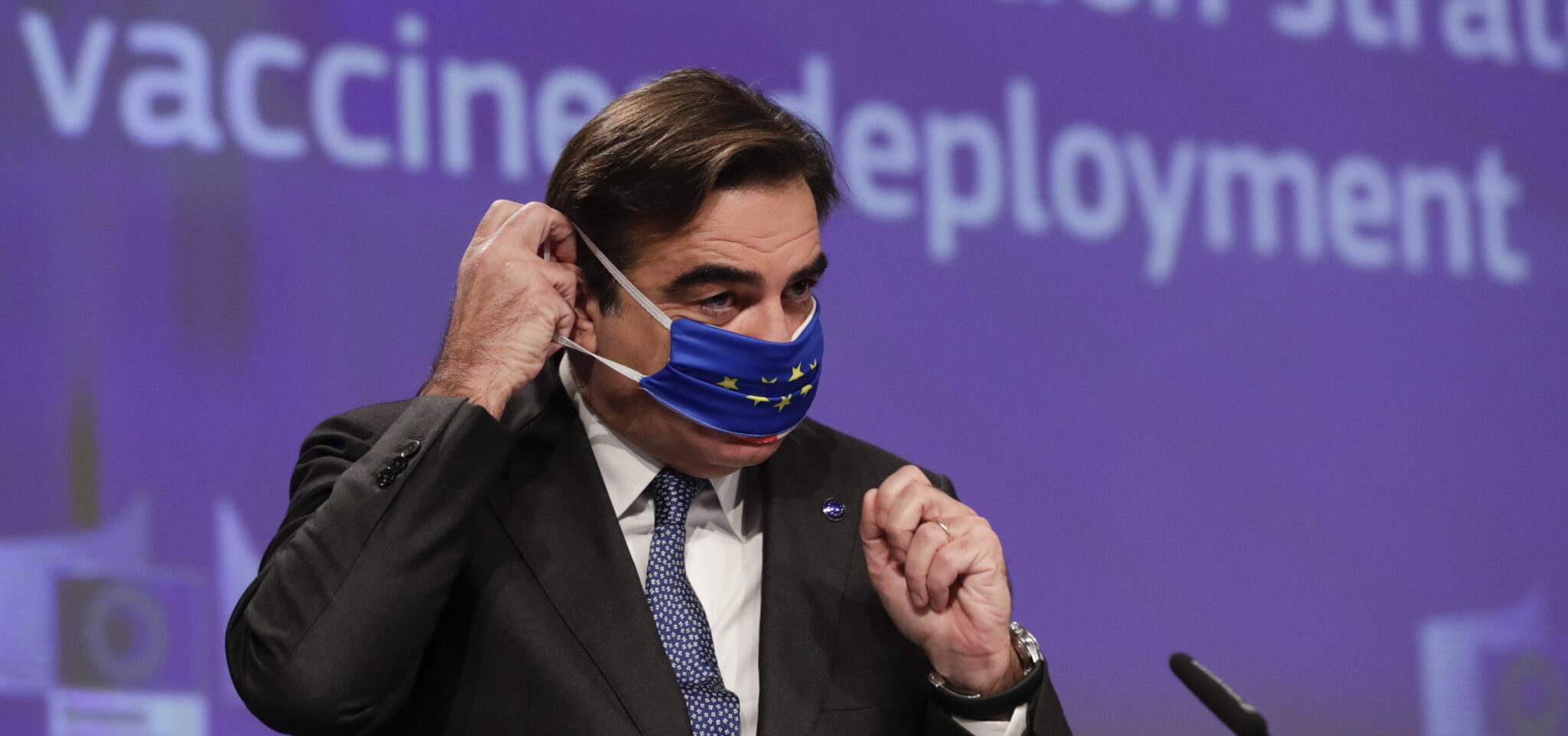 Θετικός στον κορωνοϊο ο Αντιπρόεδρος της Κομισιόν, Μαργαρίτης Σχοινάς