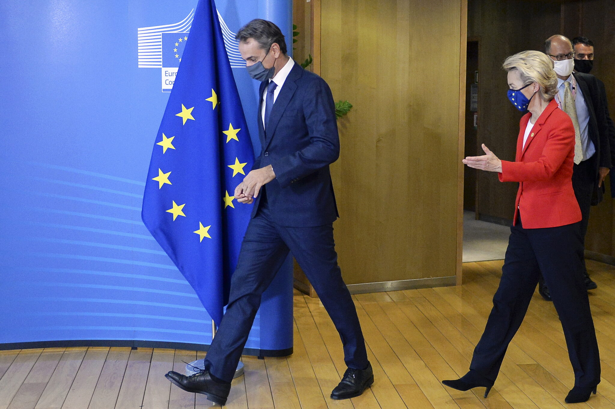 Συζήτηση για Τουρκία και αλληλεγγύη σε Κύπρο και Ελλάδα υποσχέθηκε η Ούρσουλα