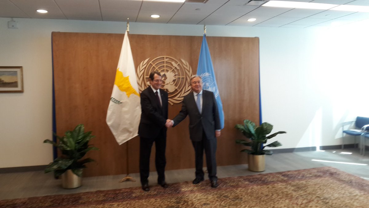 Απάντηση Γκουτέρες σε Αναστασιάδη: Έτοιμος για άτυπη πενταμερή