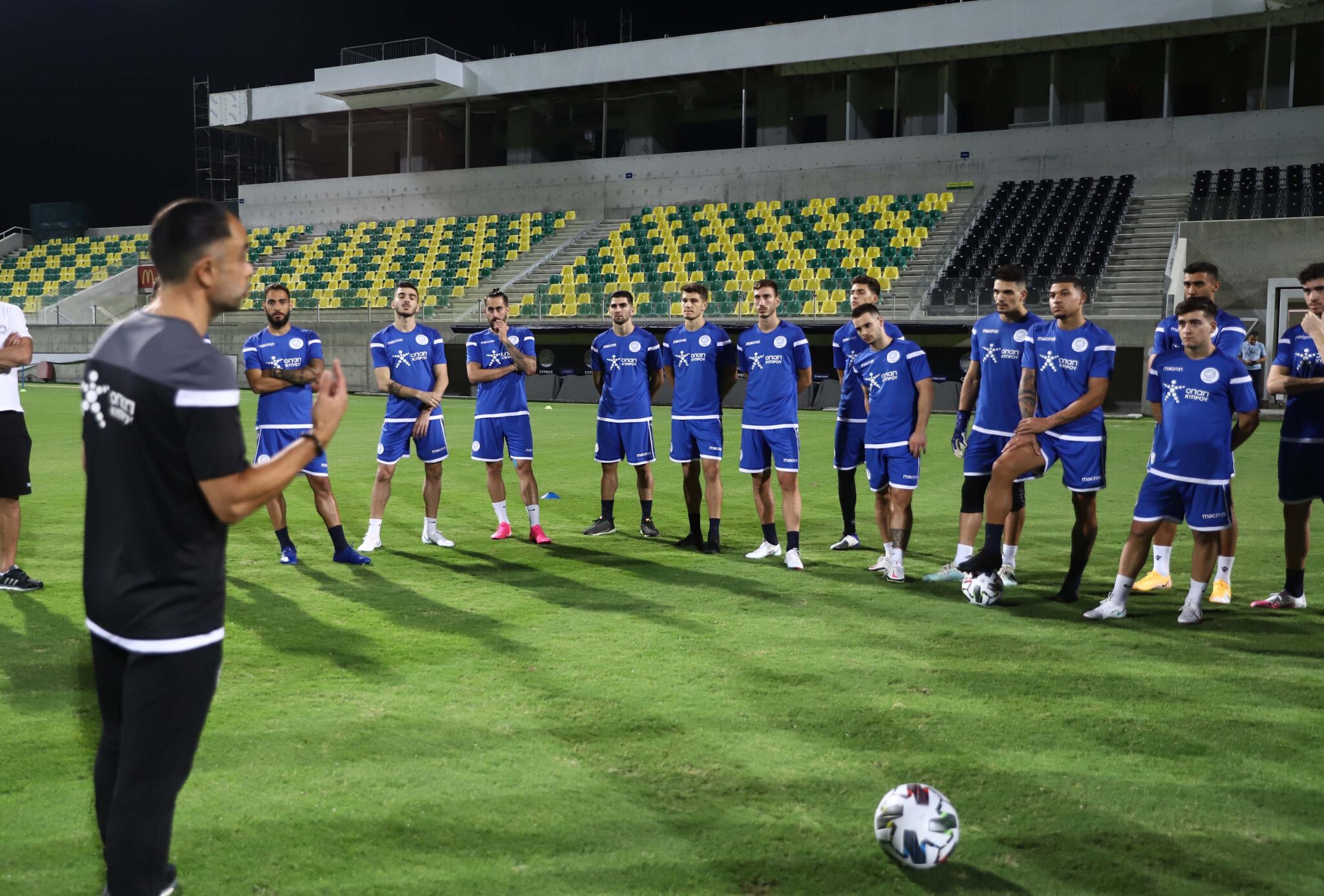 Πρώτη προπόνηση χωρίς τρεις για την Εθνική Κύπρου