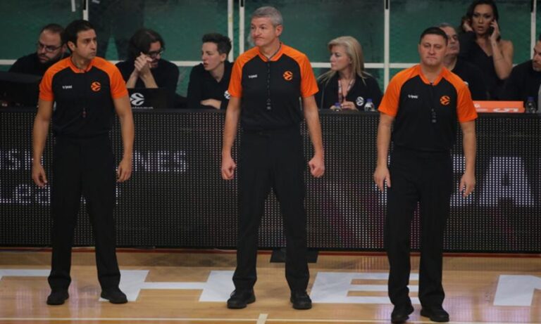 Ευρωλίγκα: Αυτοί είναι οι διαιτητές του ντέρμπι των «αιωνίων»