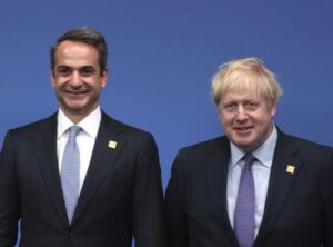 Μητσοτάκης-Τζόνσον τα είπαν και για το κυπριακό