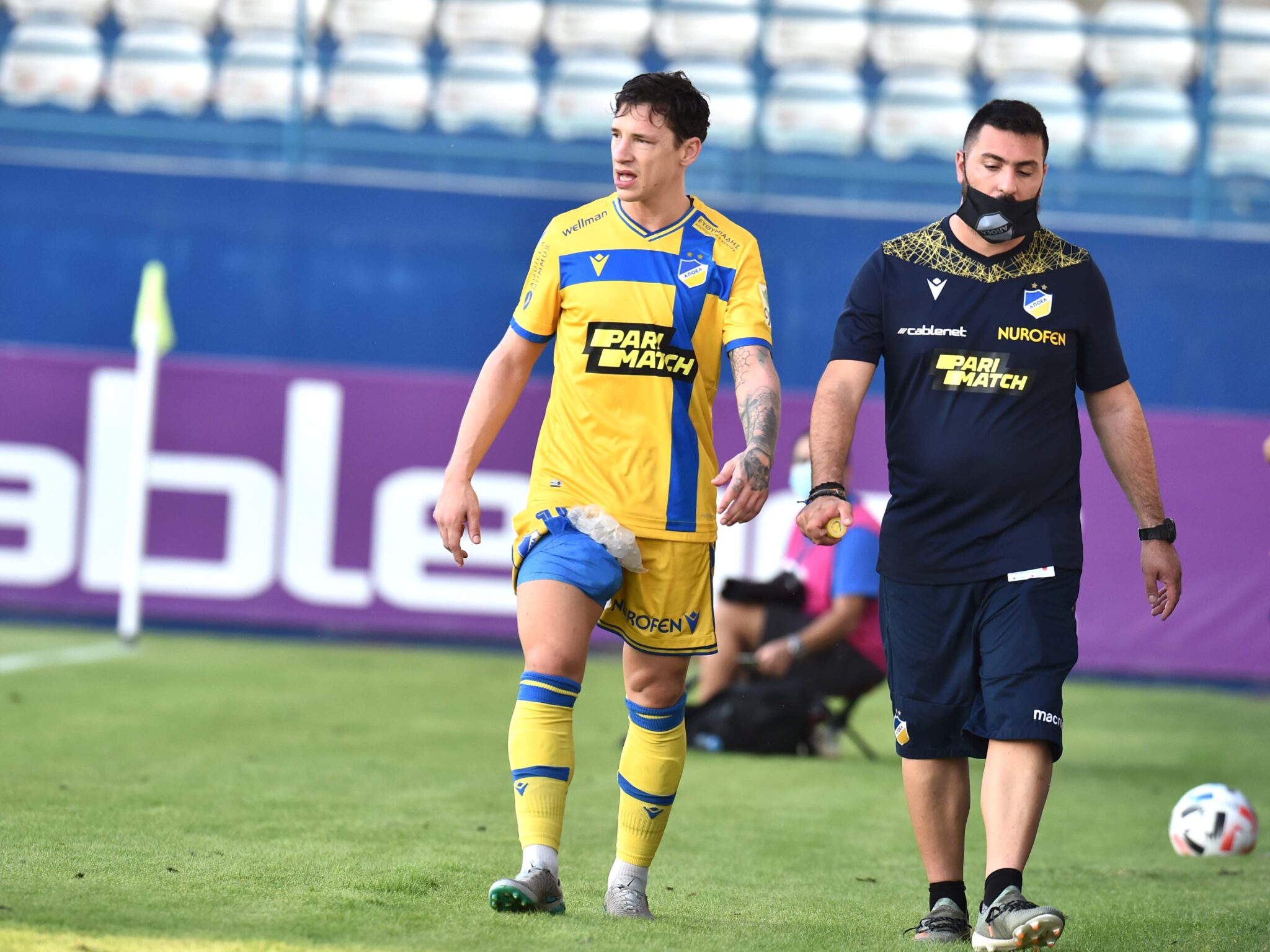 Θλάση ο Ντε Βινσέντι και εκτός για ένα μήνα