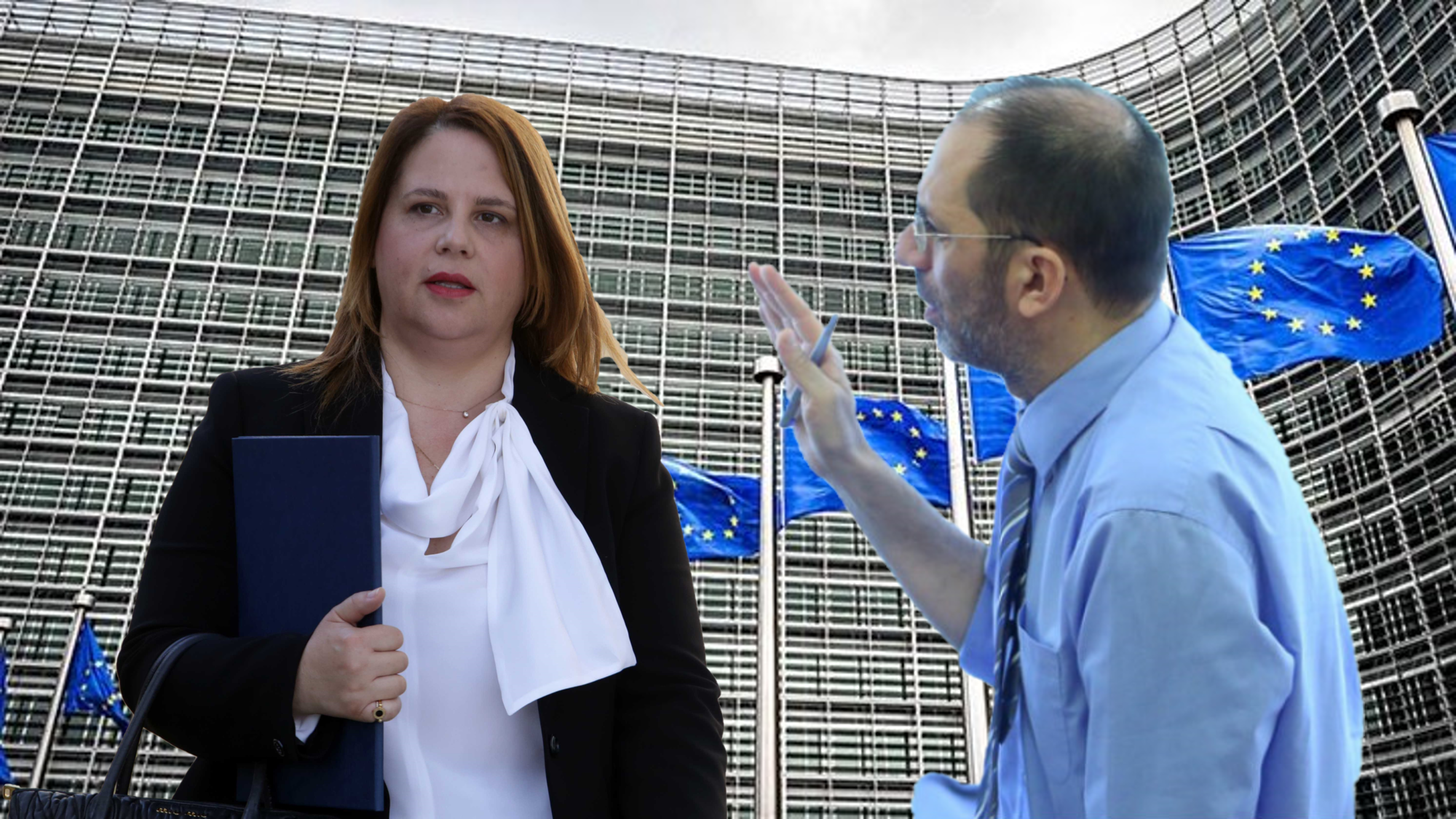 "Κουνά το δάχτυλο" η Κομισιόν στον Οδυσσέα για την κόντρα με τη Λοττίδου