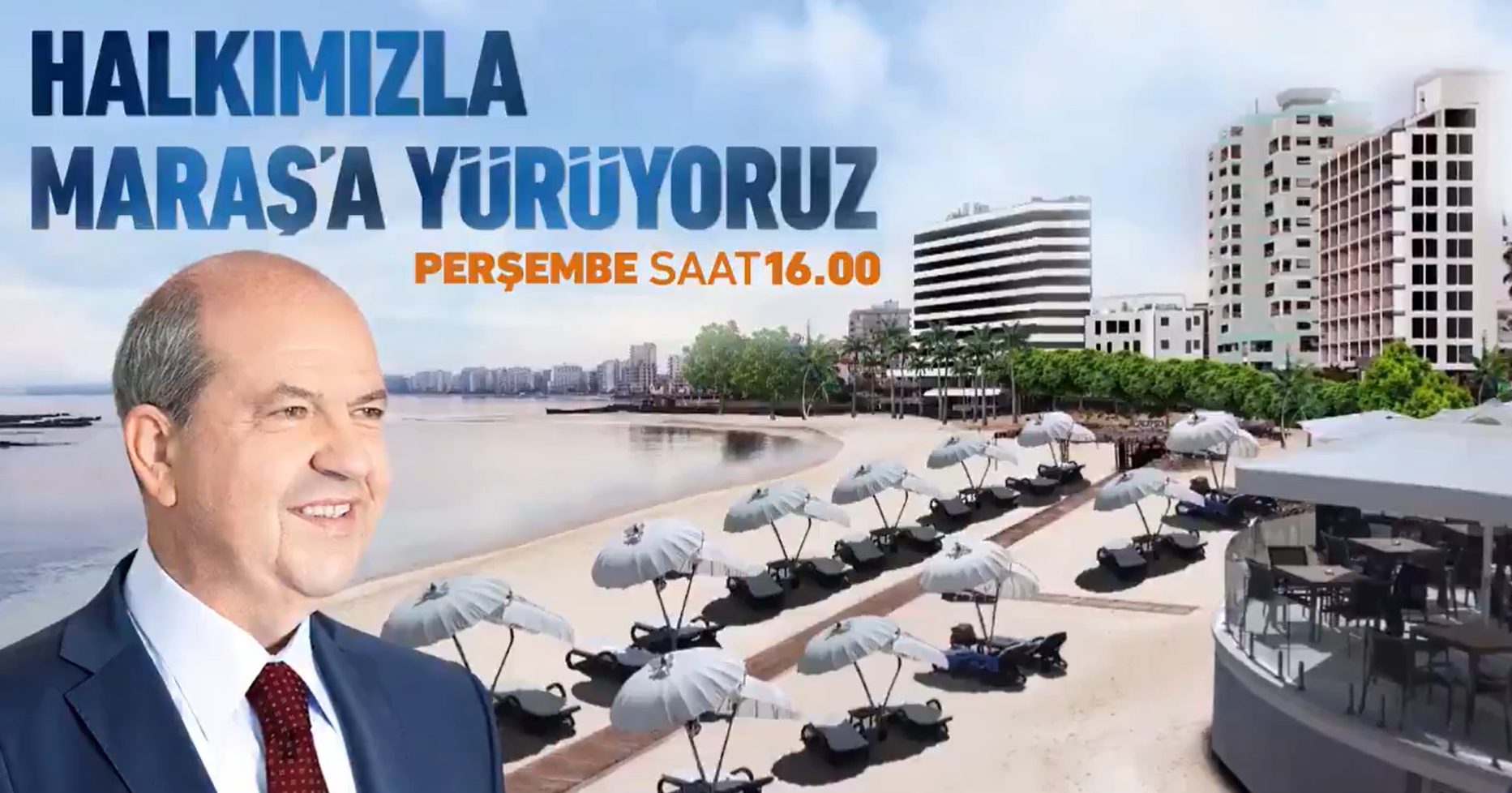 Προεκλογικό σόου από Τατάρ λίγες ώρες πριν το άνοιγμα των Βαρωσίων (ΒΙΝΤΕΟ)