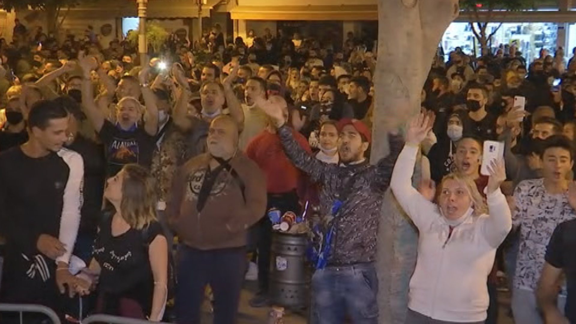 Πετροβολισμοί και σοβαρά επεισόδια, μετά την εκδήλωση των Λεμεσιανών (ΒΙΝΤΕΟ)