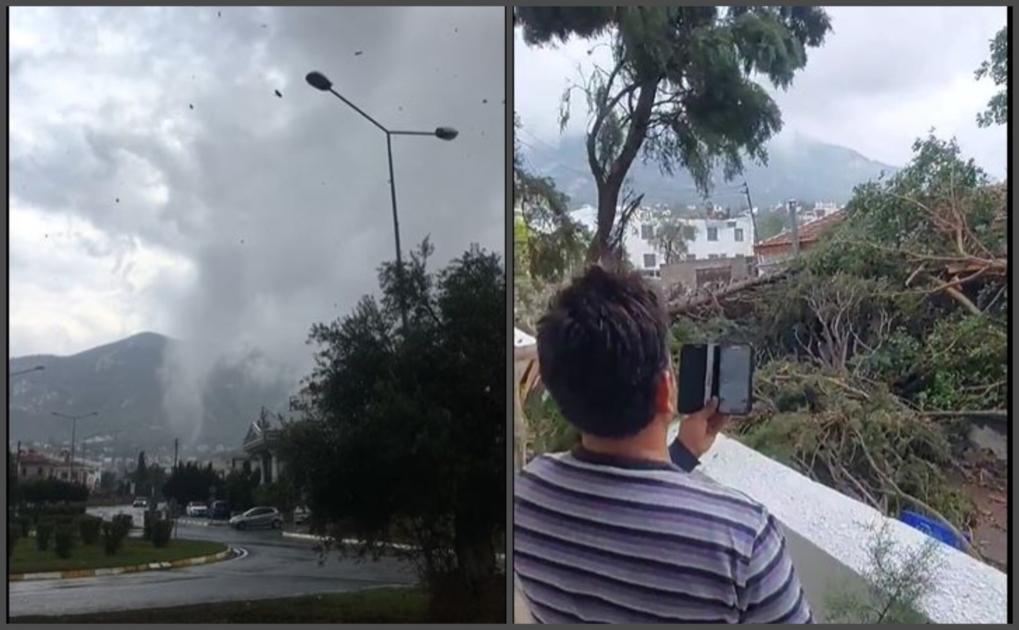 ΒΙΝΤΕΟ: Ανεμοστρόβιλος "σάρωσε" τα κατεχόμενα χωριά Καζάφανι και Άγιο Γεώργιο