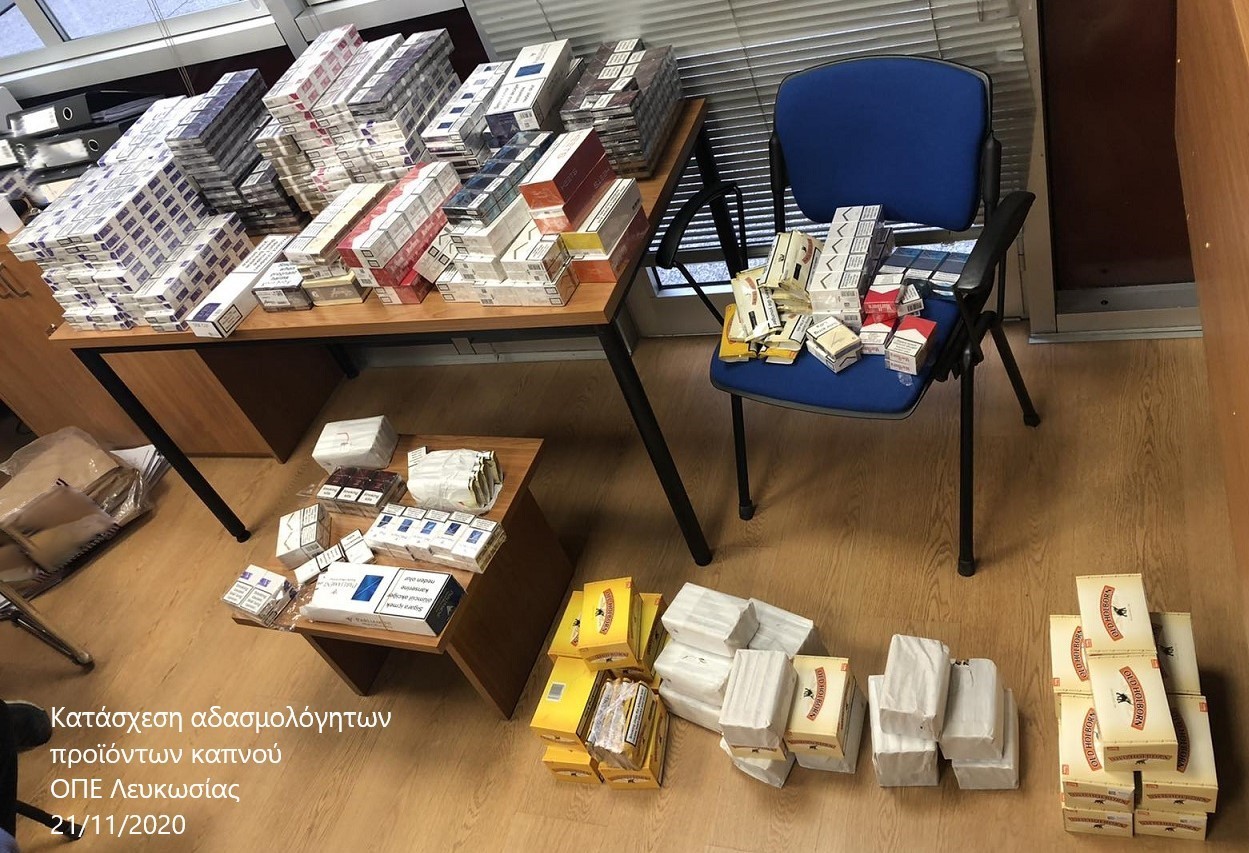 "Ντου" σε περίπτερο και τσουχτερό πρόστιμο για παράνομα καπνικά