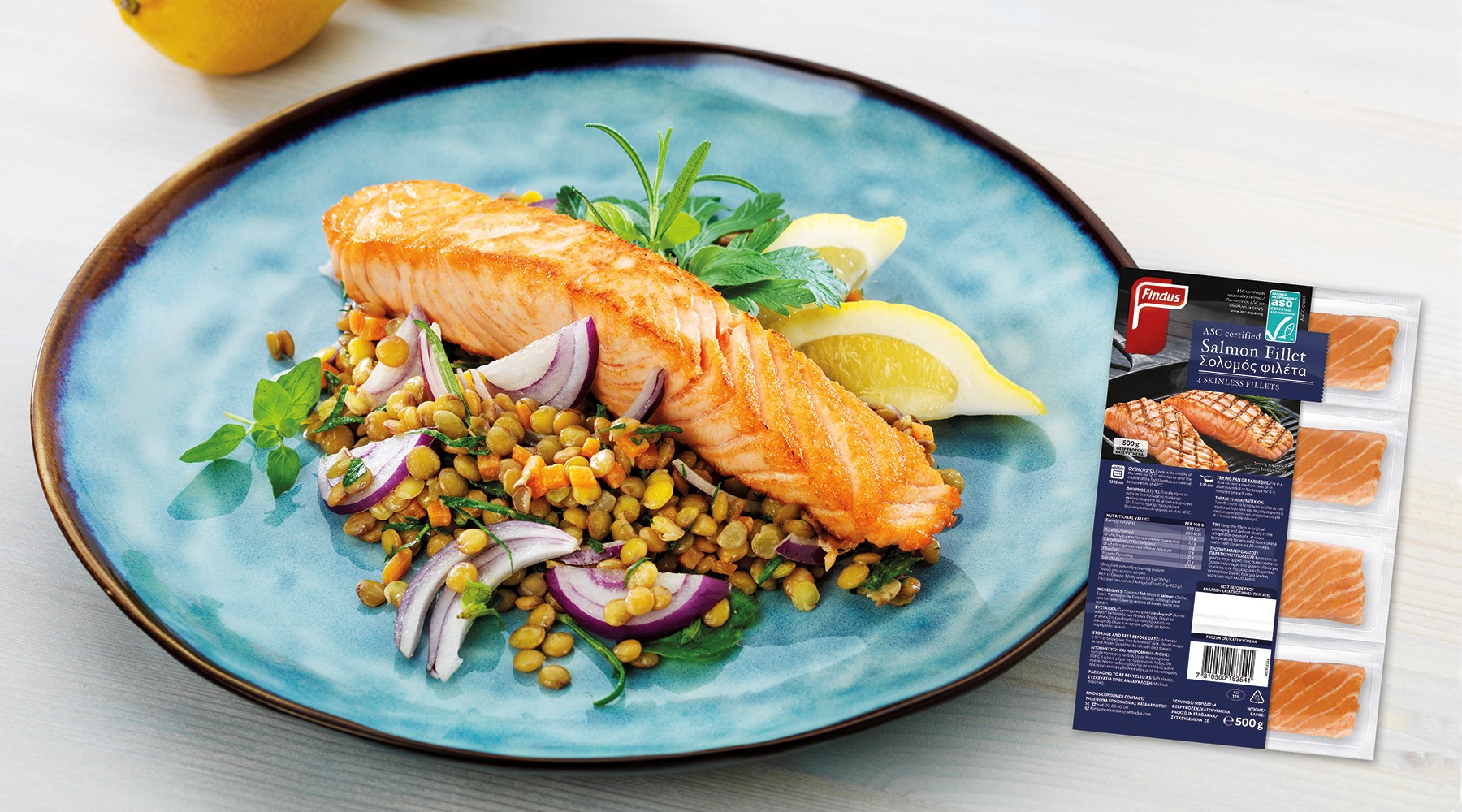 Ο σολομός Findus με πιστοποίηση ASC κατέχει την επίσημη πρωτιά στην αγορά ψαριών