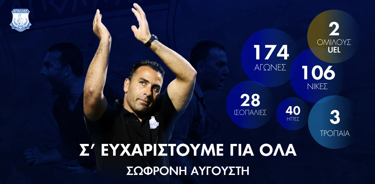 Τα πεπραγμένα του Αυγουστή και το «ευχαριστώ» του Απόλλωνα