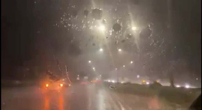 Kαταρρακτώδεις βροχές από την Κοκκινοτριμιθιά μέχρι την Λάρνακα (ΒΙΝΤΕΟ)