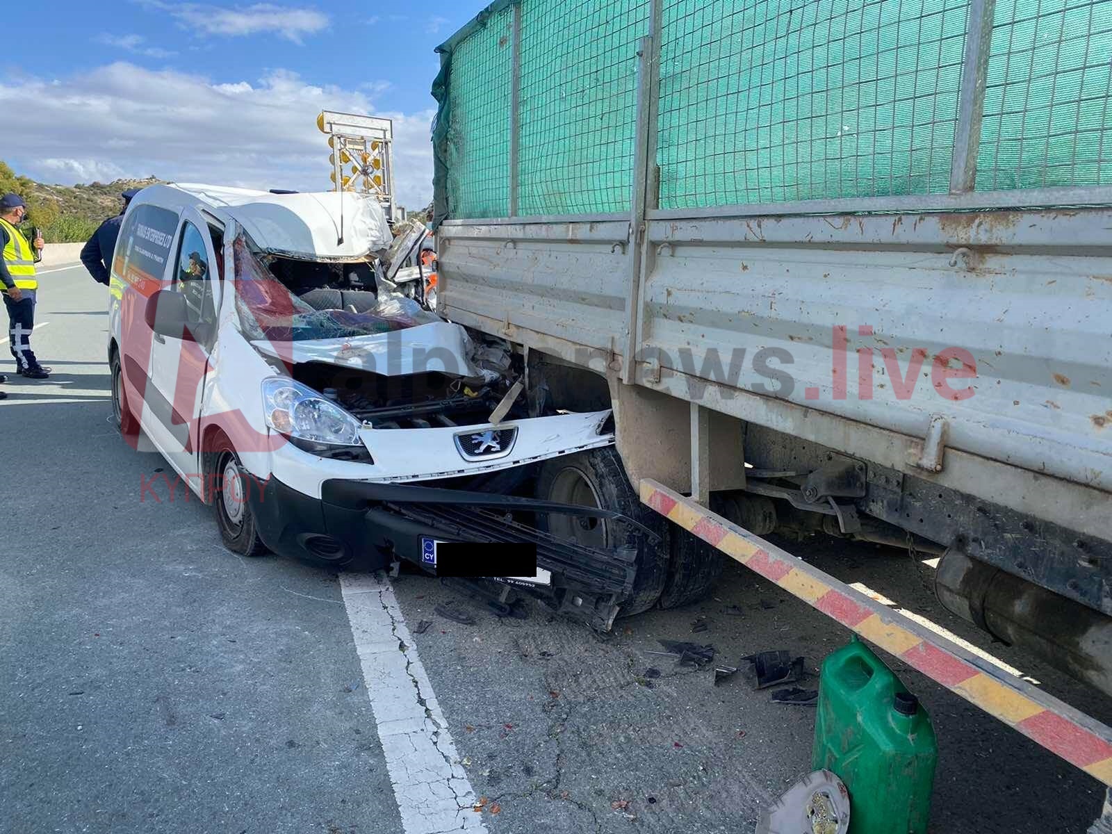 Μεροκάματο θανάτου για 33χρονο πατέρα στον αυτοκινητόδρομο Λεμεσού-Πάφου (ΦΩΤΟ)