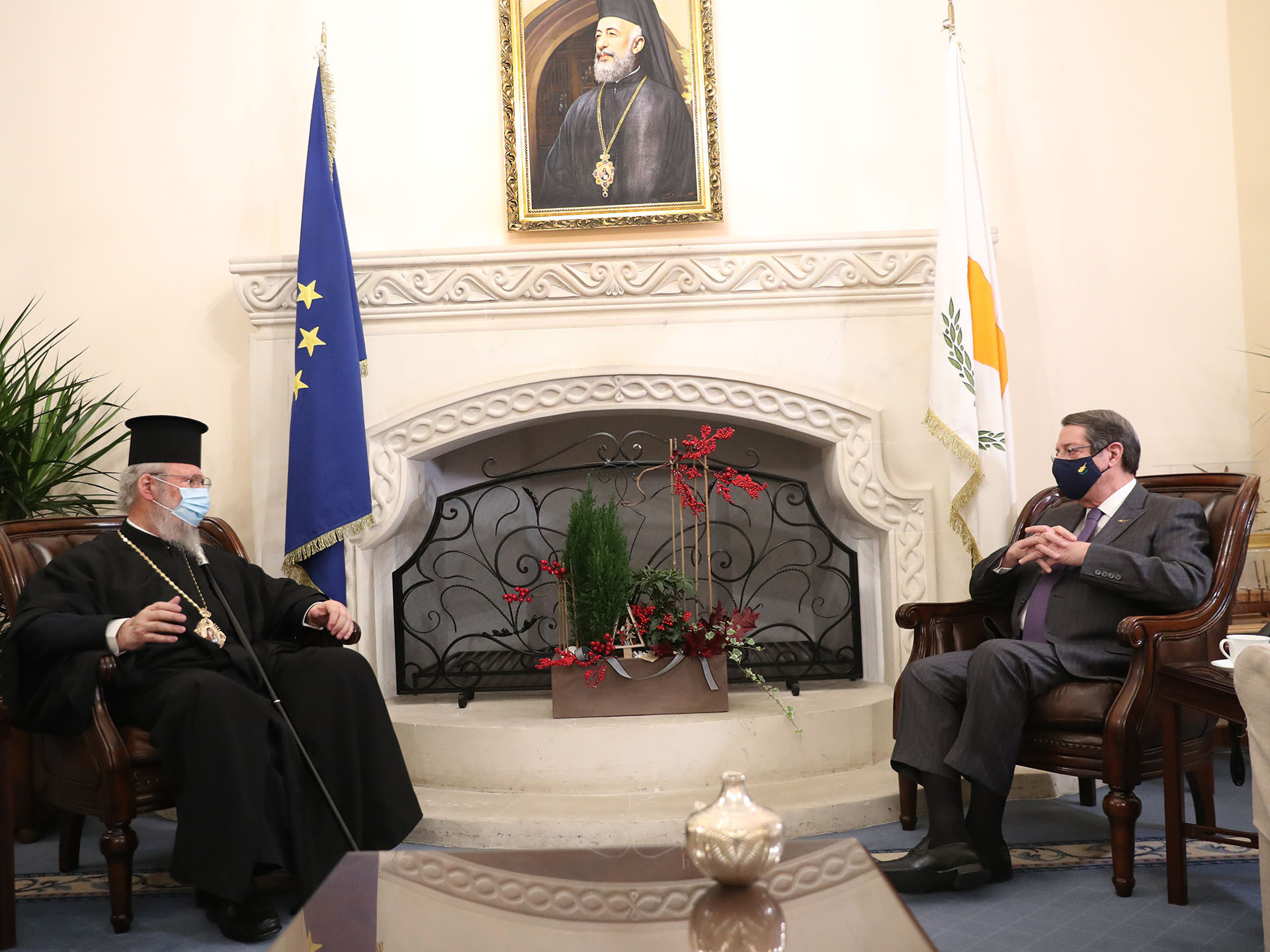 Άκουσε τον Αρχιεπίσκοπο ο ΠτΔ:Αποφασίζει το Υπουργικό μετά την ενημέρωση Ιωάννου