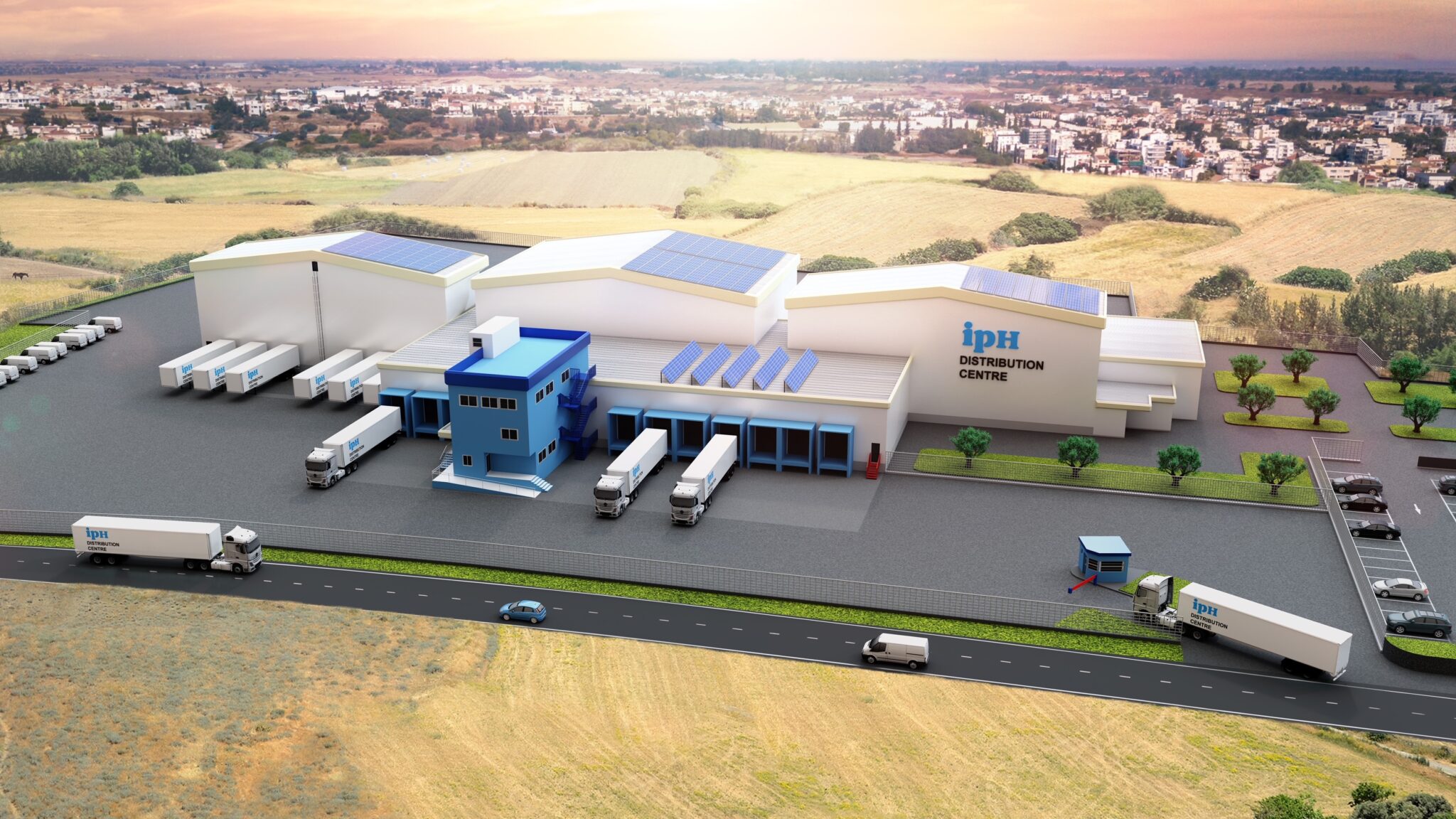 IPH Iakovos Photiades Foodstuff SuppliersLtd Nέο Κέντρο Διανομής και Αποθήκευσης