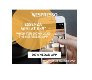 Νέο application Nespresso σε Android και IOS, τώρα και στην Κύπρο